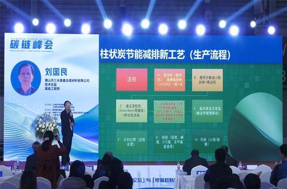 劉總在第六屆上海國(guó)際活性炭產(chǎn)業(yè)鏈及應(yīng)用展會(huì)演講